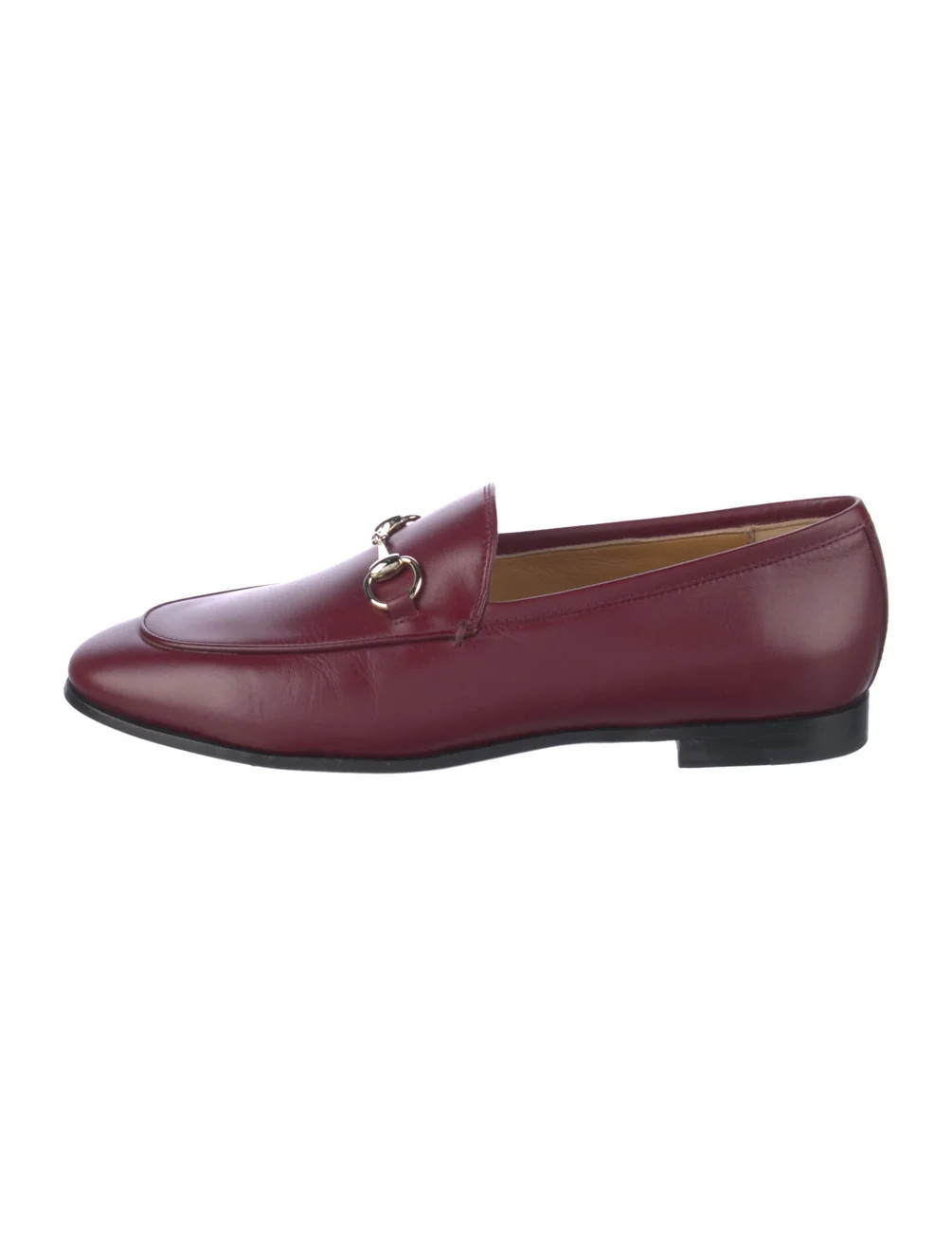 Horsebit Accent Leather Loafers w/ Tags | The RealReal