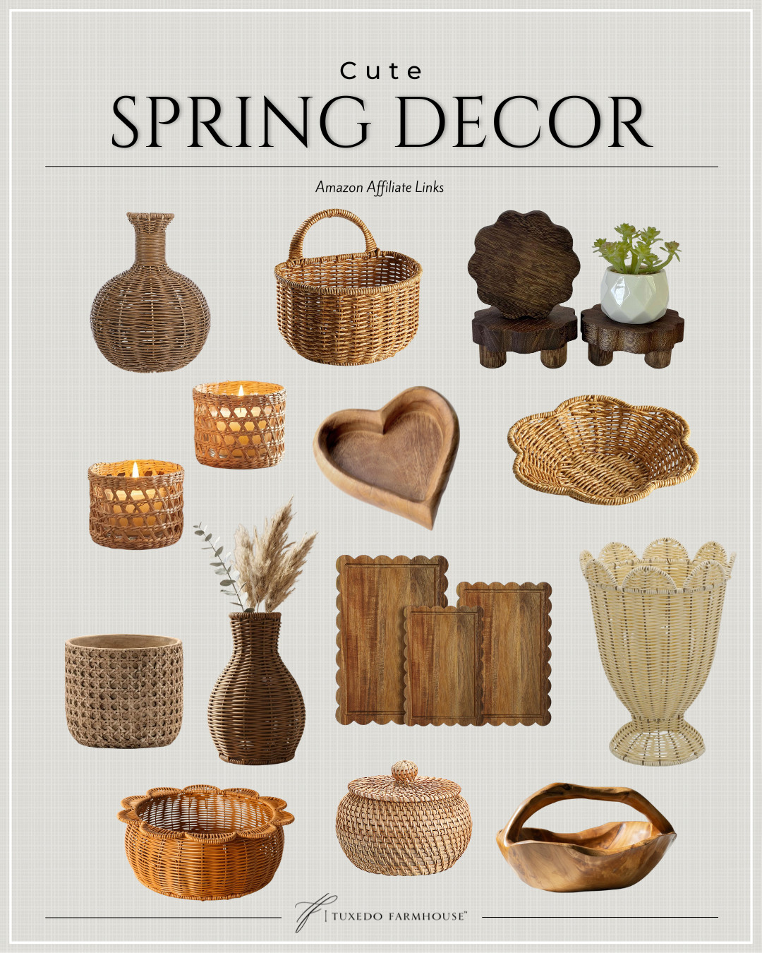 Spring refresh, but keep it neutral 🤍
These pieces add the prettiest texture and warmth without overwhelming your space.
Shop all my favorites ✨ #LTKhome #neutraldecor #springstyle 

 #LTKSeasonal #LTKHome #LTKSaleAlert