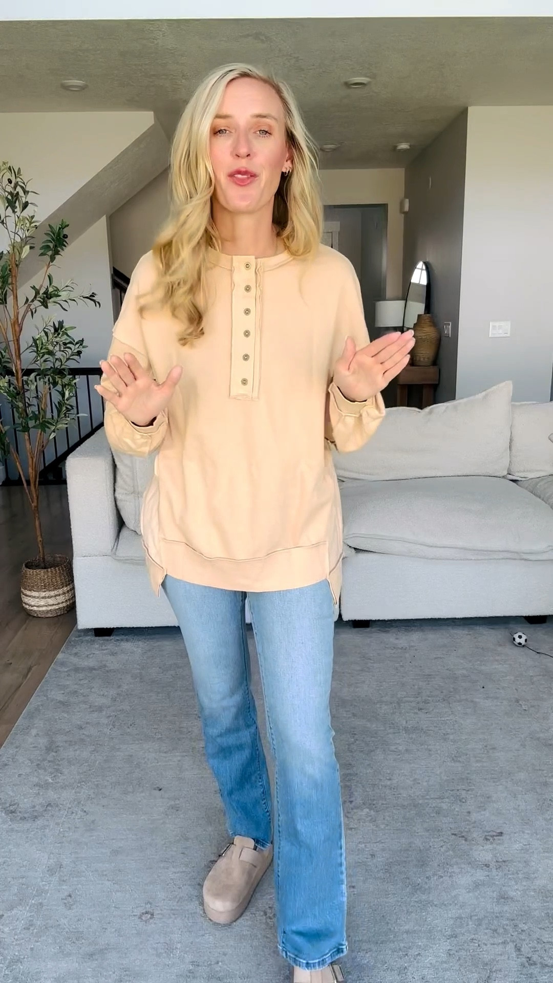 Free People–inspired Henley pullover but Walmart prices 🤎 Now on a major rollback! This one is soft, comfy, and the perfect everyday layer. Runs true to size — wearing a medium in all four colors. Such a great wardrobe basic for fall and winter!
#WalmartFinds #WalmartFashion #AffordableStyle #FallOutfits #HenleyPullover #CozyStyle #FrugalRetailTherapy #FreePeopleInspired #ComfyOutfits #LTKSaleAlert #LTKFallFashion #WardrobeBasics #EverydayStyle


#LTKSaleAlert #LTKFindsUnder50 #LTKHoliday