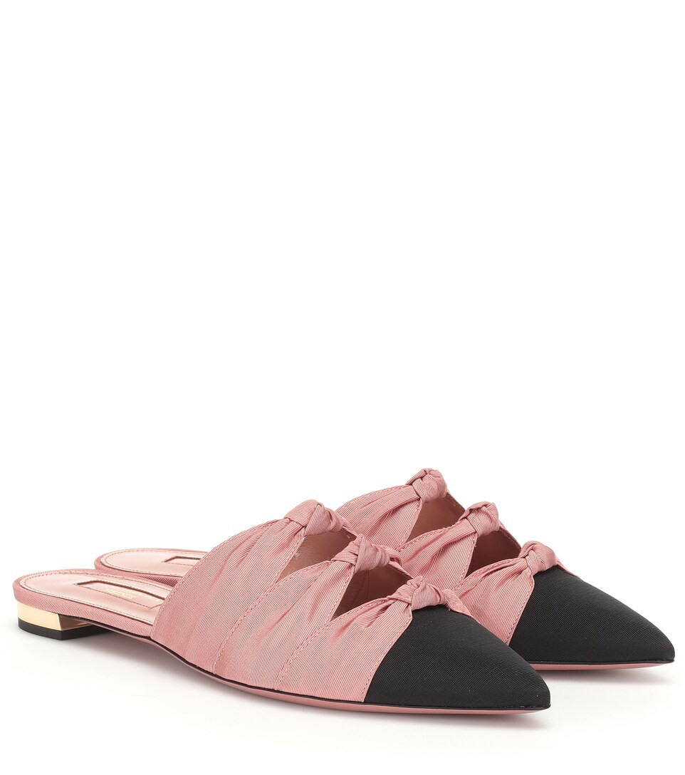 Slippers Mondaine in grosgrain | Mytheresa (IT)