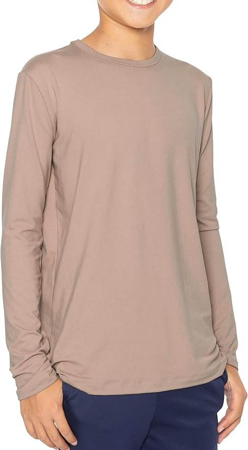 Stretch is Comfort Boy's and Men's Oh So Soft Long Sleeve Top | Youth S-Adult 3X | Amazon (US)