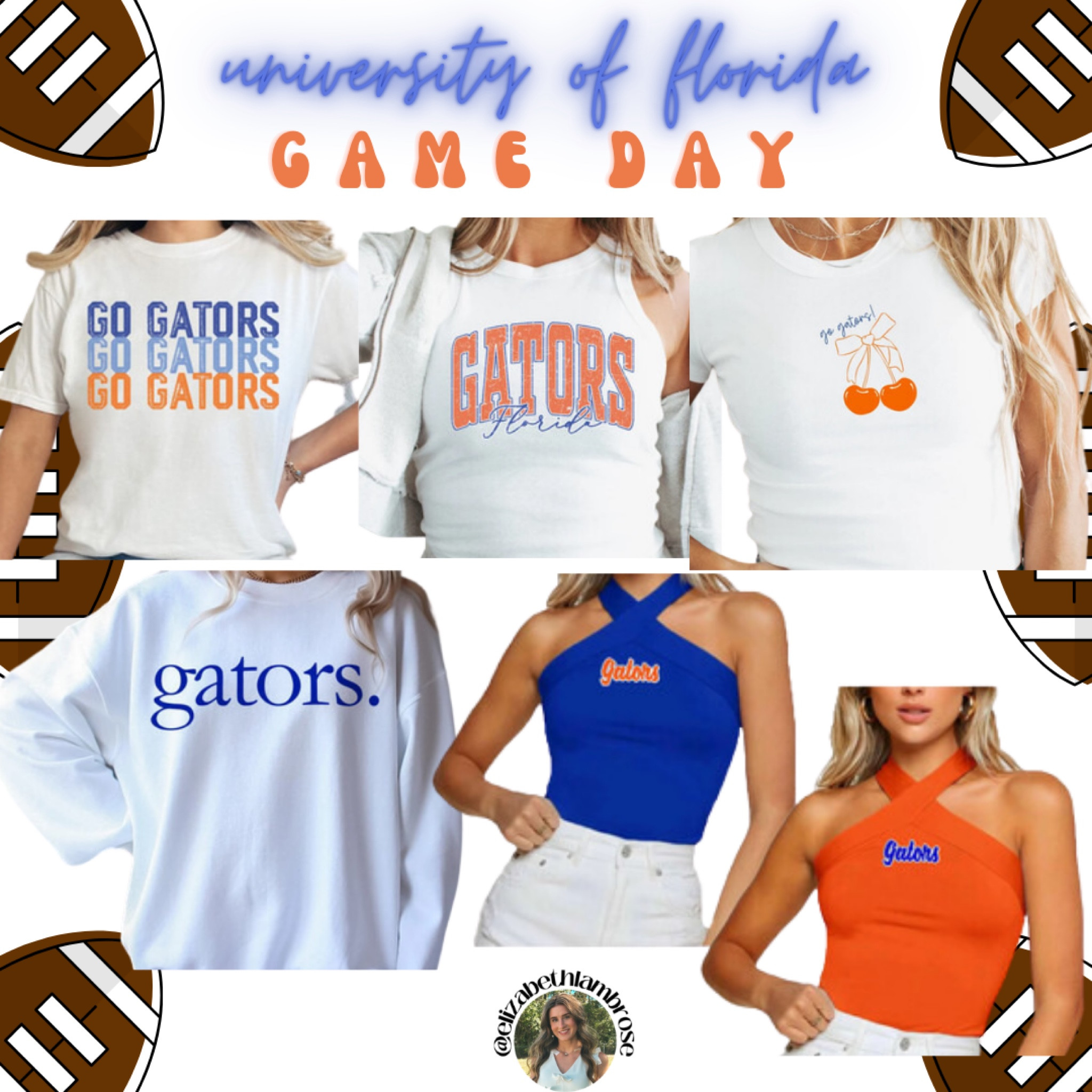 florida gators game day shirt 
university of florida outfit
orange and blue shirts


#LTKSeasonal #LTKU #LTKStyleTip