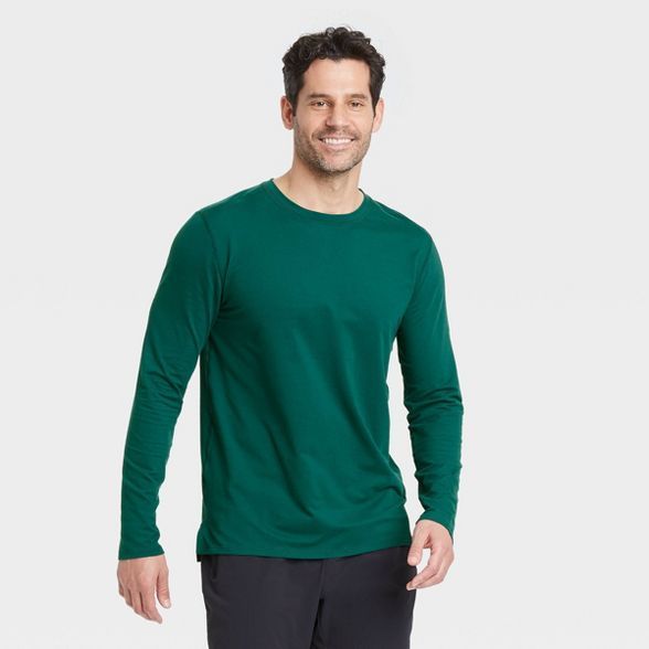 Men's Long Sleeve Performance T-Shirt - All in Motion™ | Target