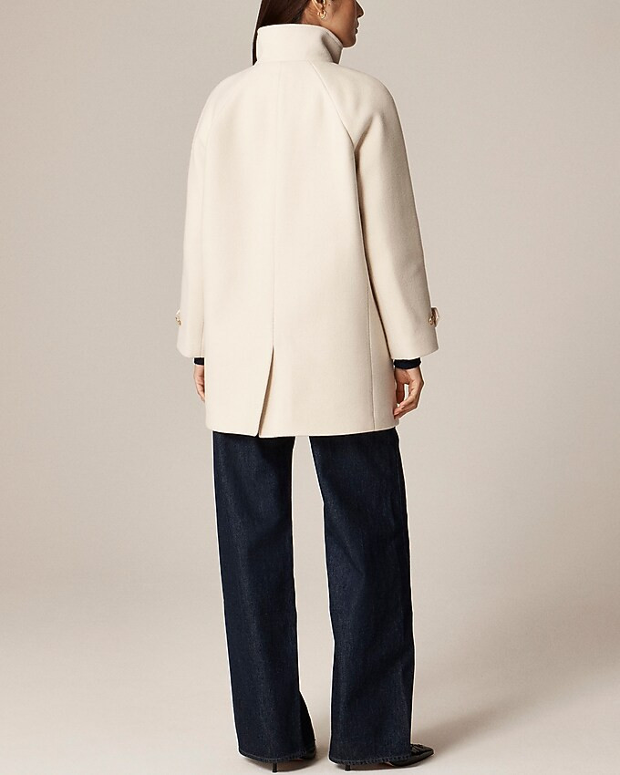 Toscana coat in Italian stadium-cloth wool blend | J. Crew US