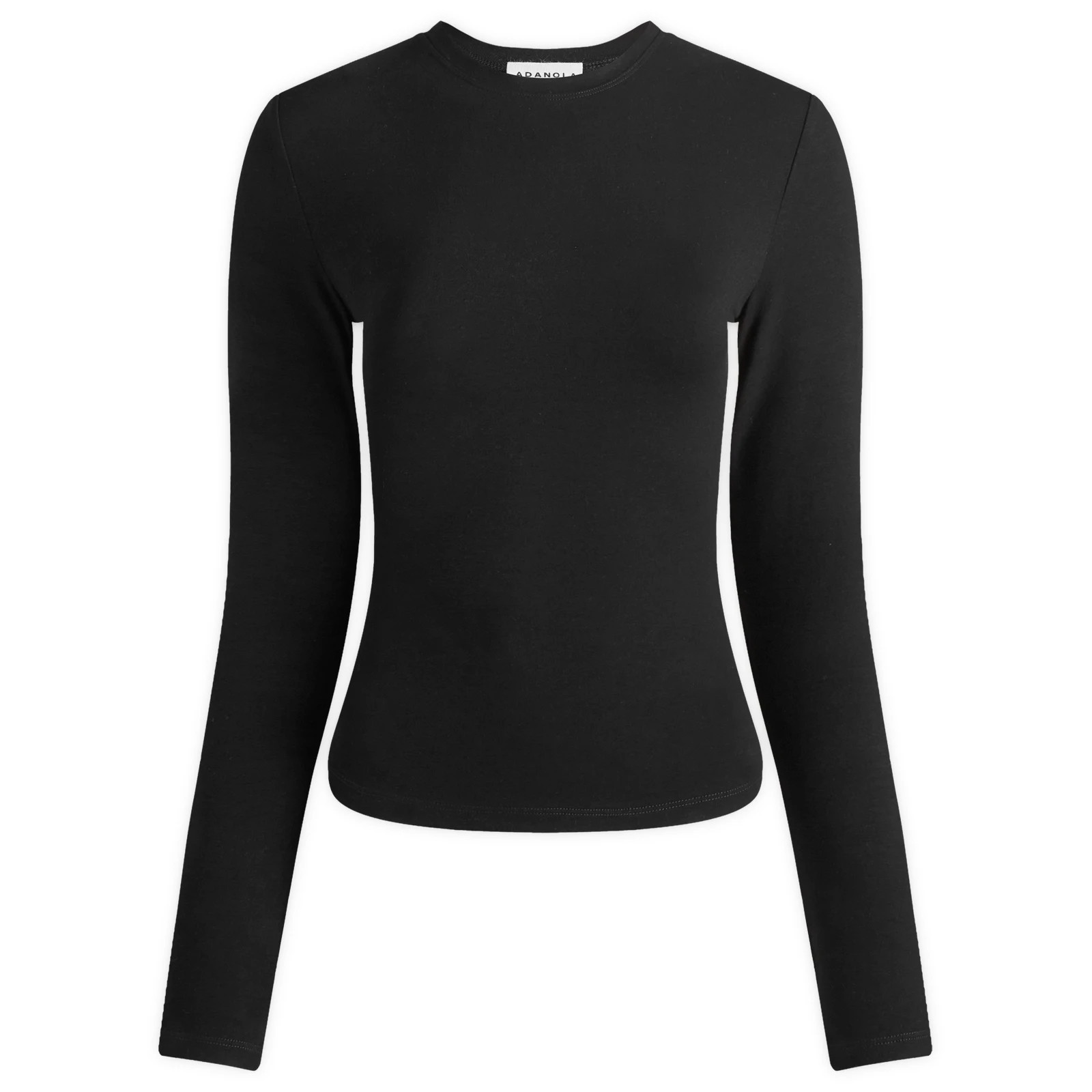 Adanola Women's Long Sleeve Top in Black, Size Medium | END. Clothing