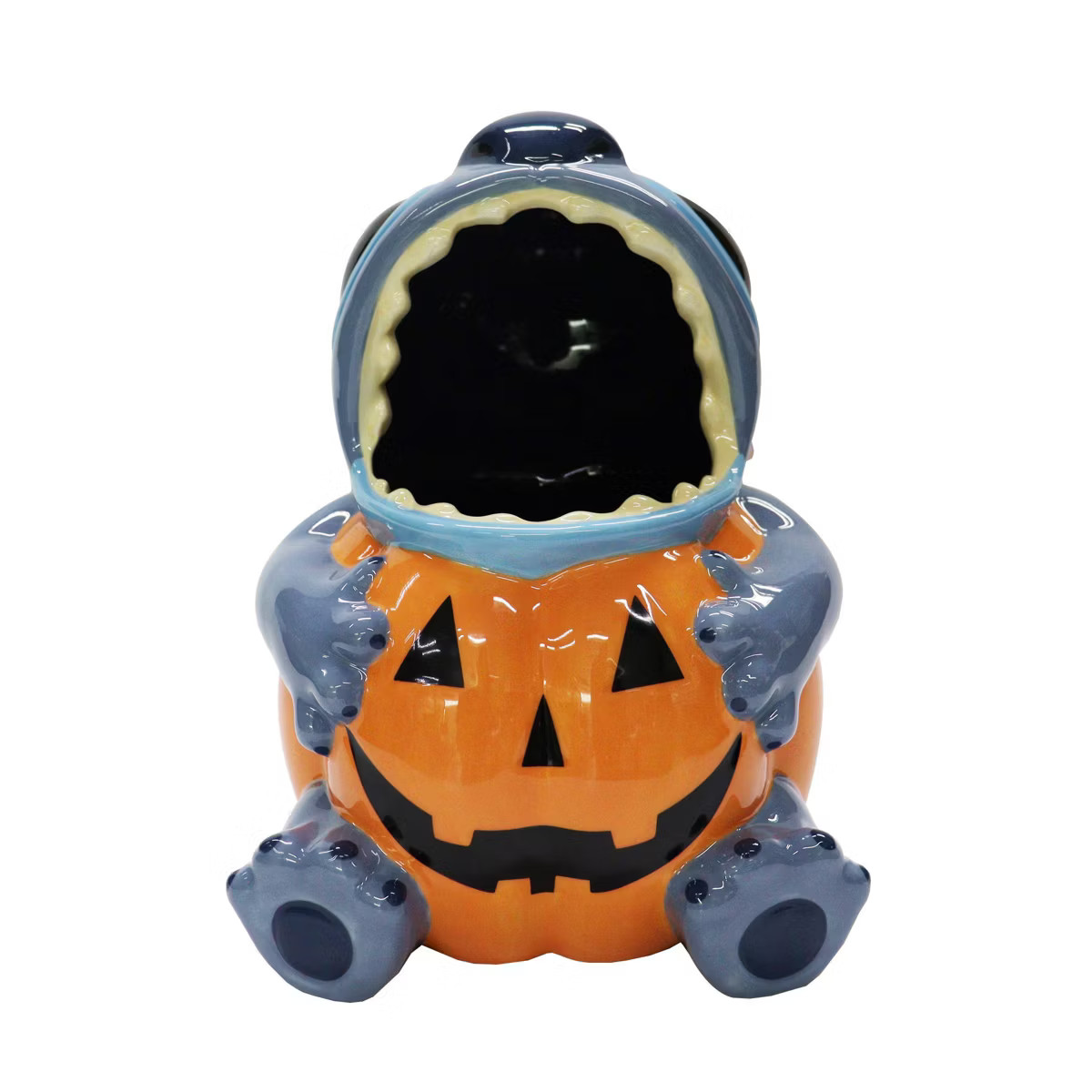 Disney Stitch Ceramic Candy Bowl Blue/Orange | Target