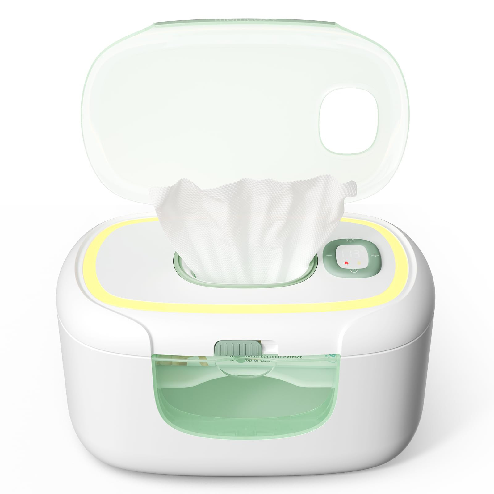 Momcozy New Baby Wipe Warmer, 100pcs Larger Capacity Wipe Dispenser, 10-Min Fast Heating with 4 T... | Amazon (US)