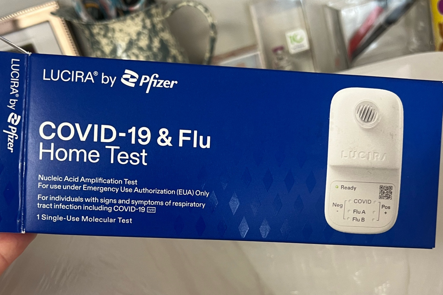 The amount of messages I’ve gotten about where I got Dottie’s Flu/Covid test is nuts! Linking here so people can grab it if they need it! 