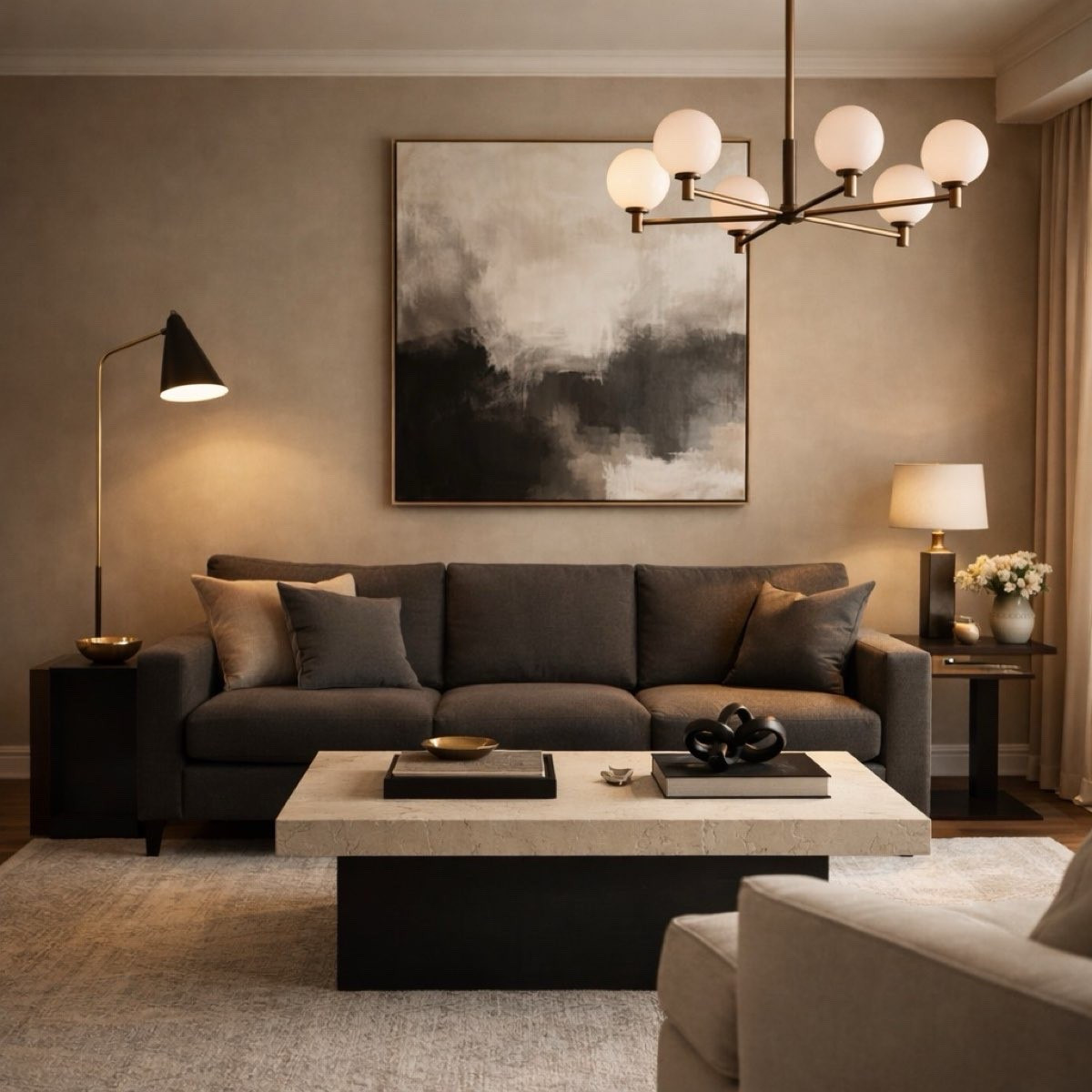 The Modern Sophisticate Home is characterized by a sleek, elevated, and curated style. You decorate with polished materials in a very intentional way. #homestyle #homedesign #homestyling #homedecor #interiordesign #interiordesignstyles #modernhome #sophisticatedhome

#LTKHome