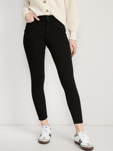 High-Waisted Rockstar Super-Skinny Jeans For Women | Old Navy (US)