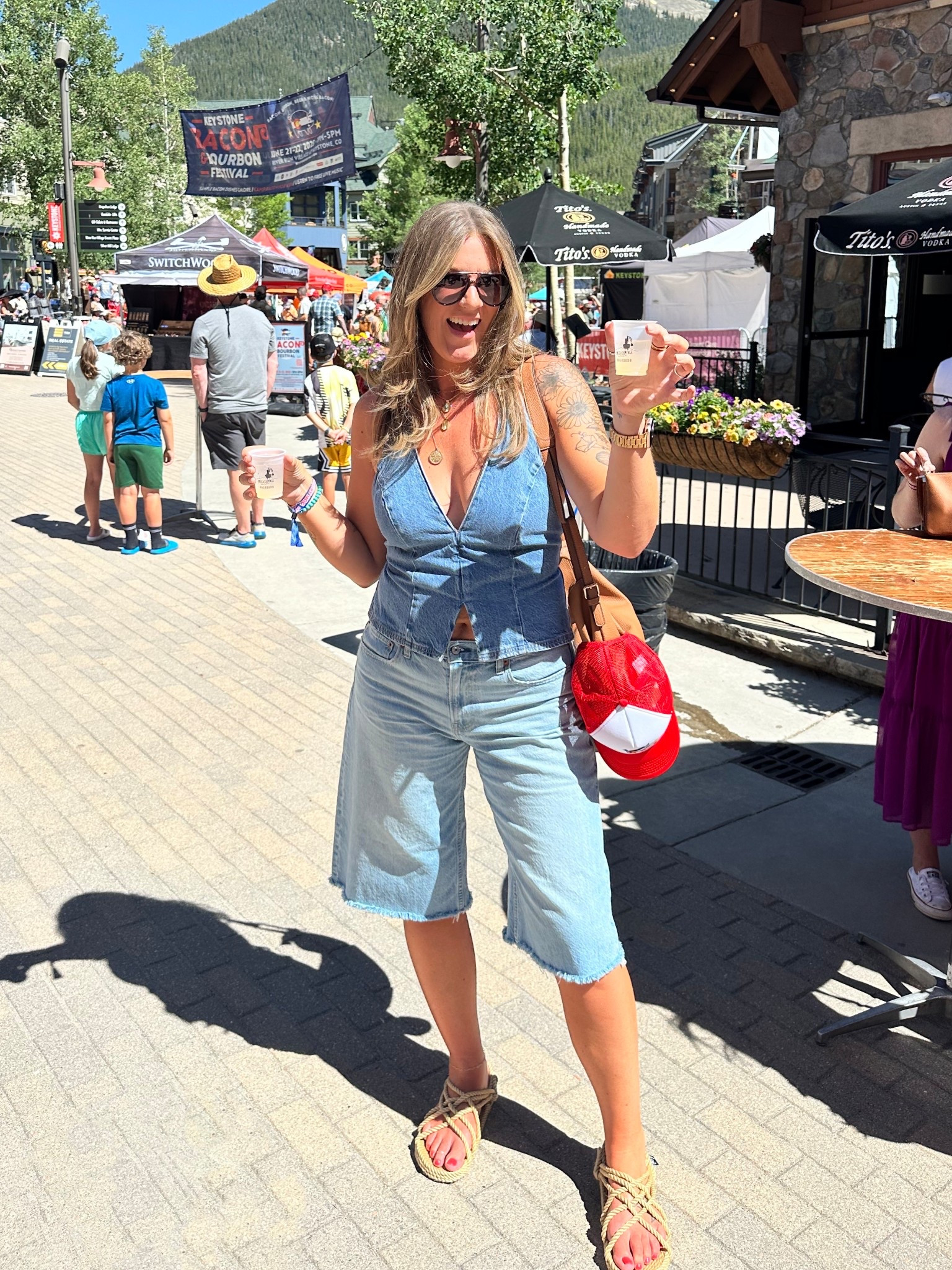 Jorts on sale 40% off!!! Tts (10/30) also come in long length! Top is medium and also on sale 50% off!

#LTKOver40 #LTKSaleAlert #LTKMidsize