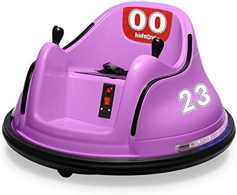 Amazon.com: Kidzone 6V Electric Ride On Bumper Car for Kids & Toddlers 1.5 - 5 Years Old, DIY Sti... | Amazon (US)
