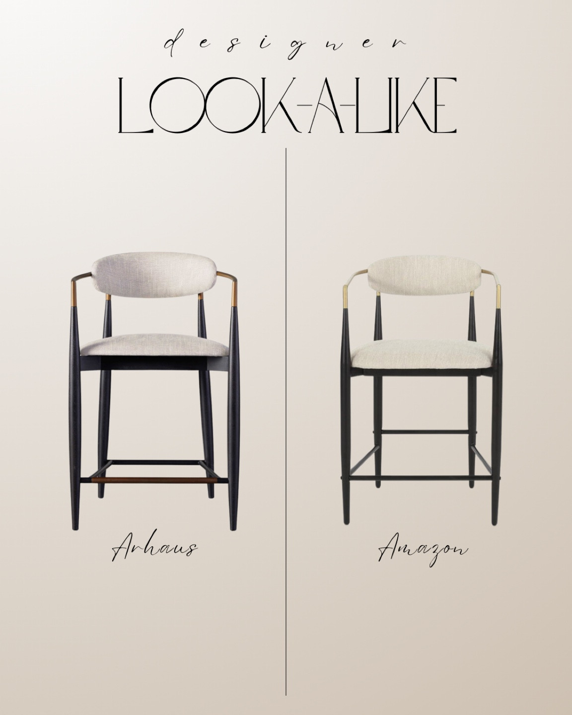 Arhaus Jagger stool dupe is back in stock! These don’t stay available for very long. 

I have received feedback from people who have ordered these that they love them and are very pleased with their purchase! 

Kitchen counter stool, furniture dupe, barstool 

#LTKhome