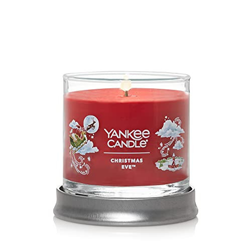 Yankee Candle Christmas Eve Scented, Signature 4.3oz Small Tumbler Single Wick Candle, Over 20 Hours of Burn Time, Christmas | Holiday Candle | Amazon (US)