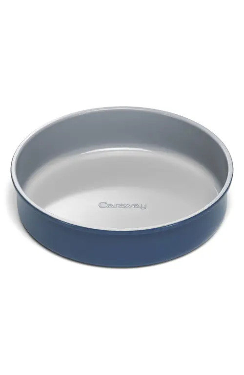 CARAWAY Nonstick Ceramic Round Cake Pan in Navy at Nordstrom | Nordstrom