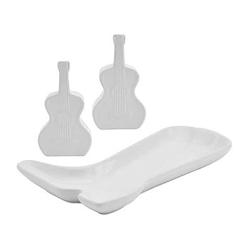 new!Dolly Parton Salt & Pepper Guitar With Boot Spoon Rest | JCPenney
