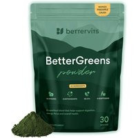 Bettervits Bettergreens Mushroom Powder With 50 Ingredients. 30 Servings (10G Serving). | Boots.com