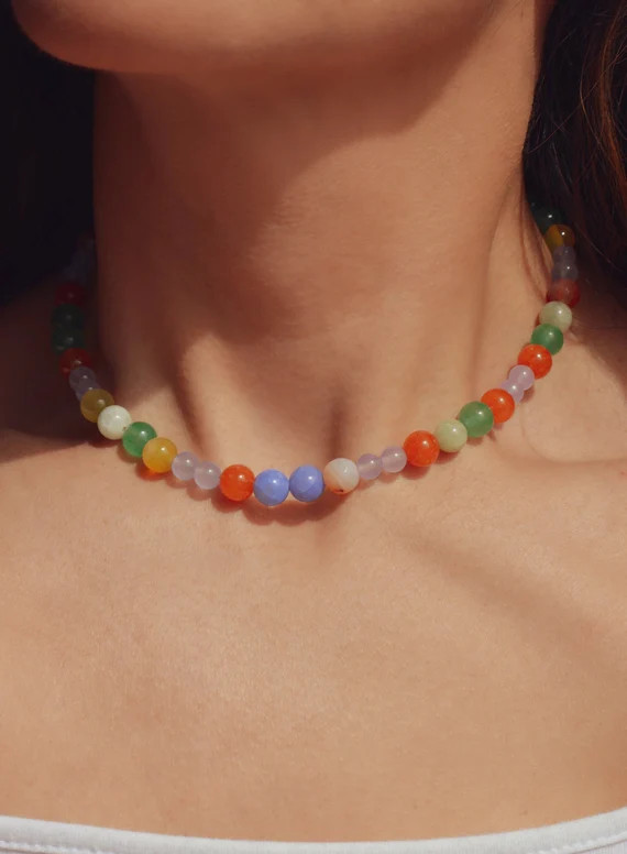 Citrus Bead Necklace | Etsy | Etsy (US)