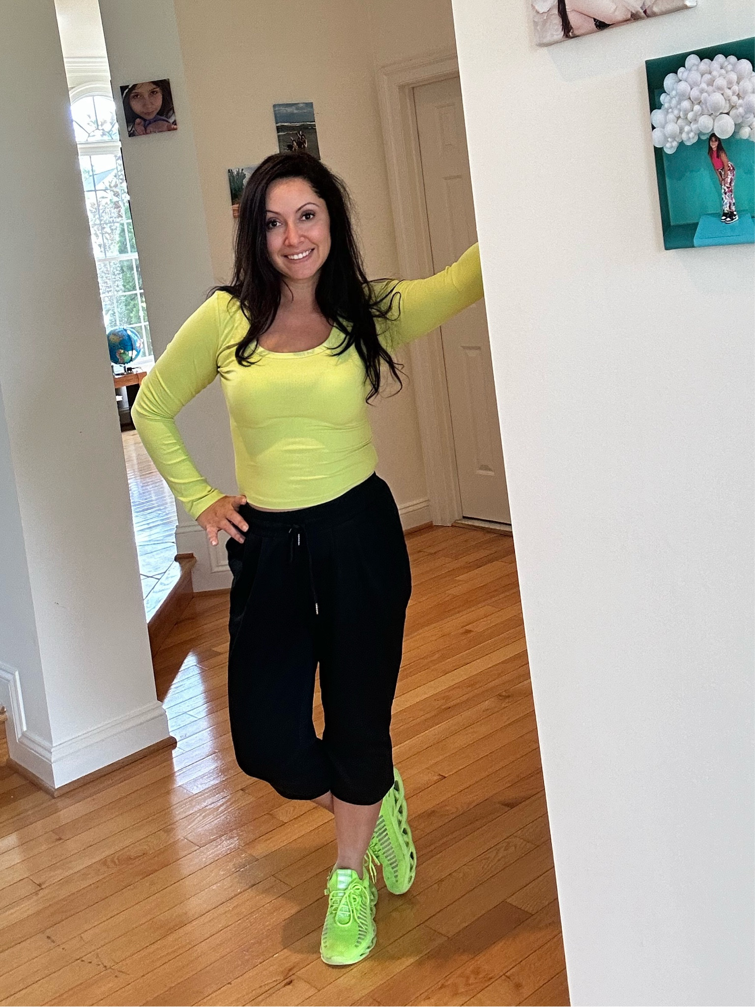 🍂✨ Neon Brights for Fall! ✨🍂

Who says fall has to be all about muted tones? Bringing some vibrant energy into the season with neon! Loving this bold and fun look that stands out against the autumn backdrop. 🌟💛 #FallFashion #NeonBrights #BoldAndBeautiful #AutumnStyle #FashionInspo #StandOutInNeon

#LTKMidsize #LTKActive #LTKSeasonal