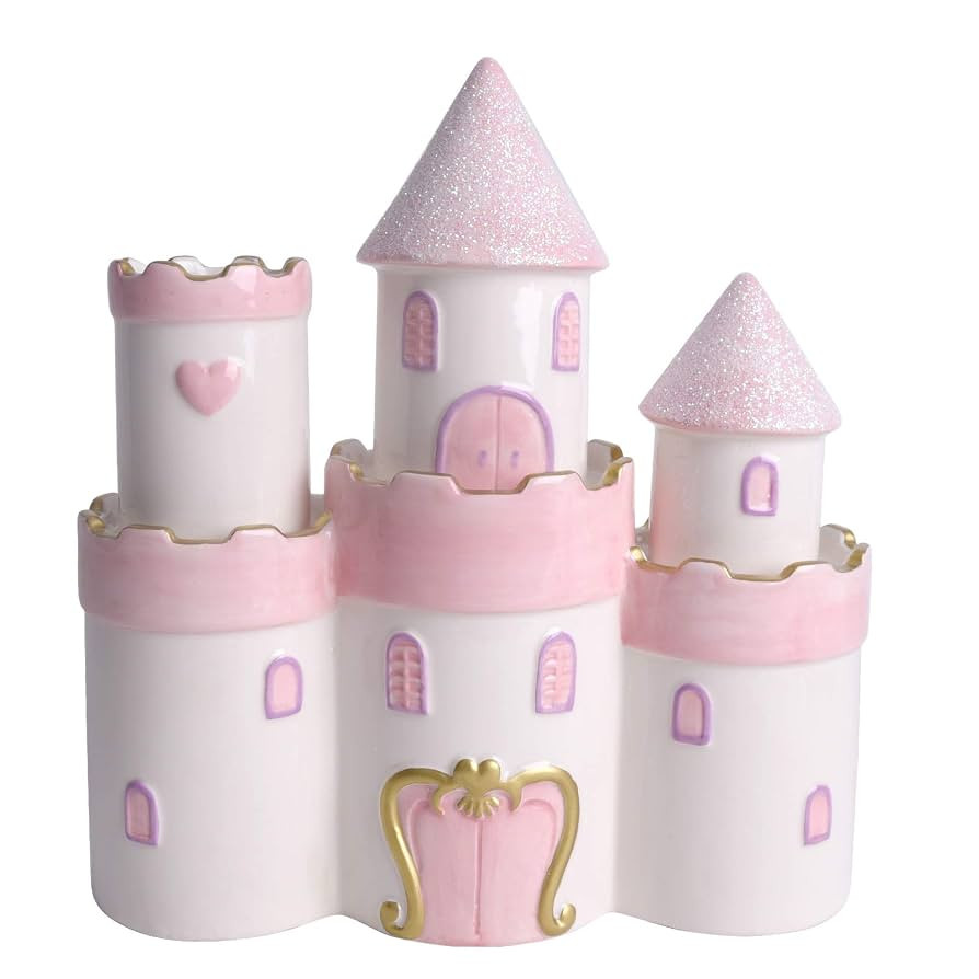 Vencer Large Ceramic Princess Castle Piggy Bank Kids Piggy Bank for Girls and Boys,Money Bank,Kid... | Amazon (US)