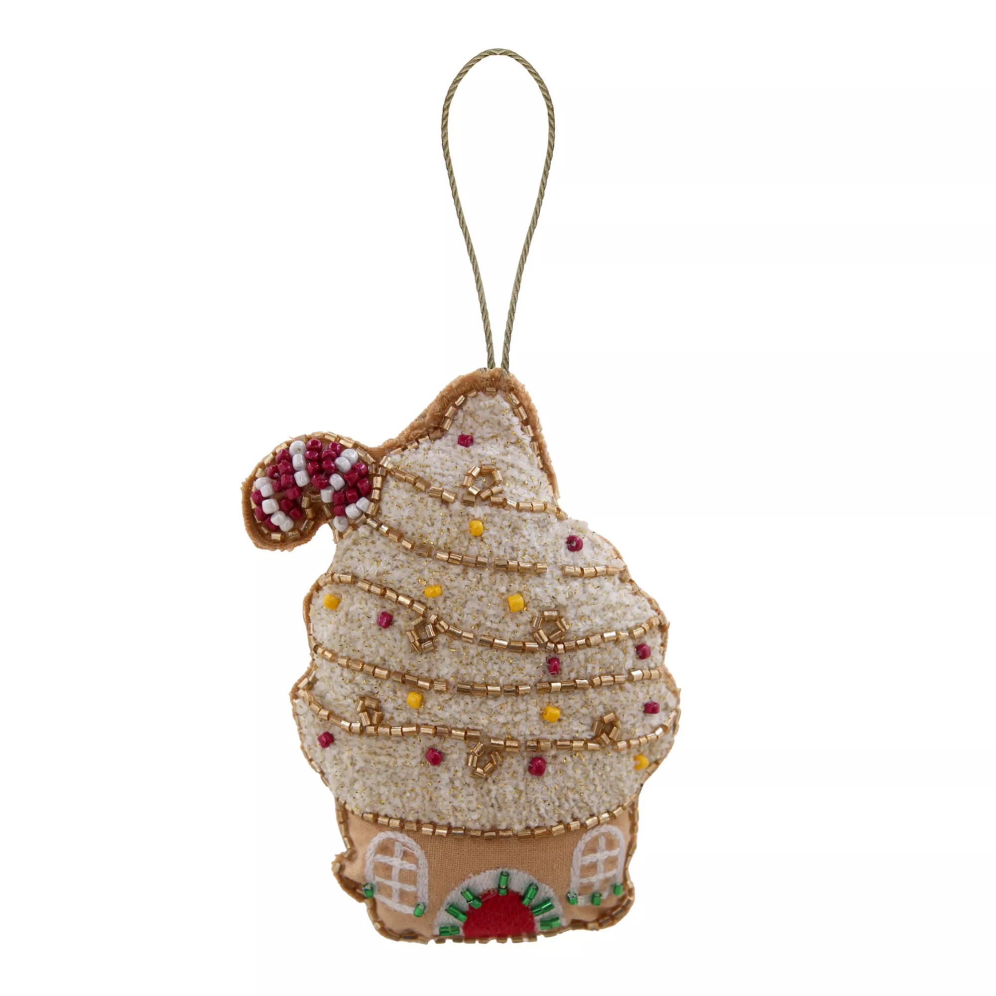 St. Nicholas Square® Beaded Cupcake House Christmas Ornament | Kohl's