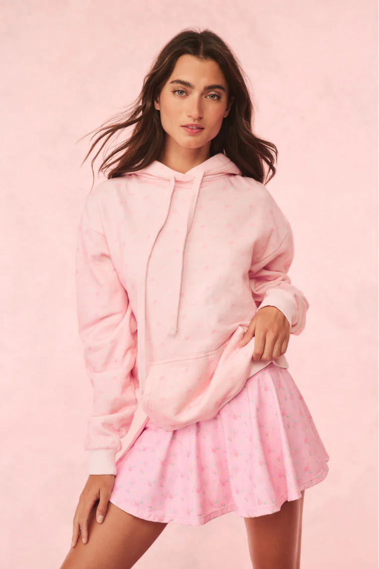 Nacova Floral Cotton Hoodie | LoveShackFancy