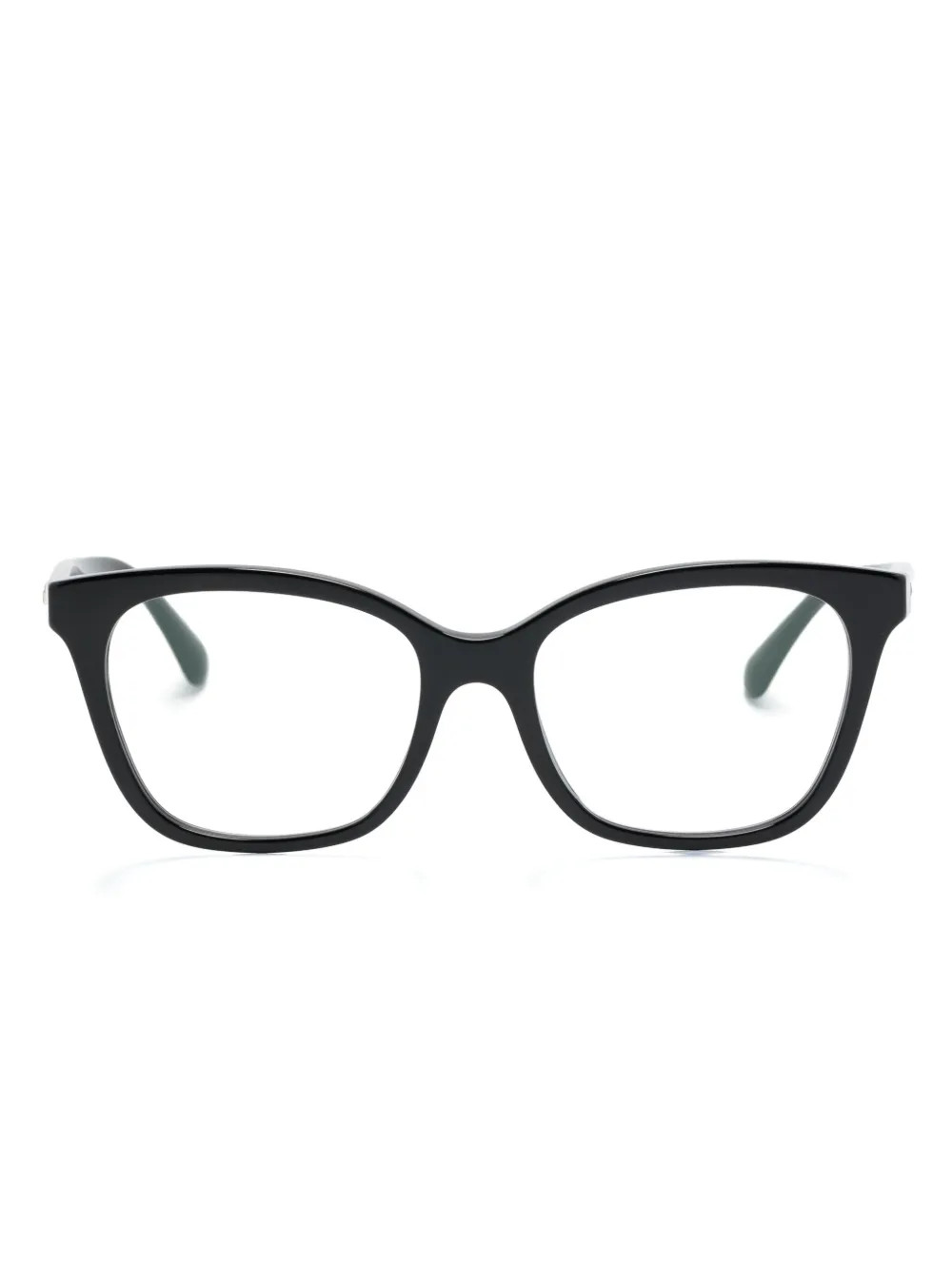 Chanel Eyewear 스퀘어 프레임 안경 | 블랙 | FARFETCH KR | Farfetch Global