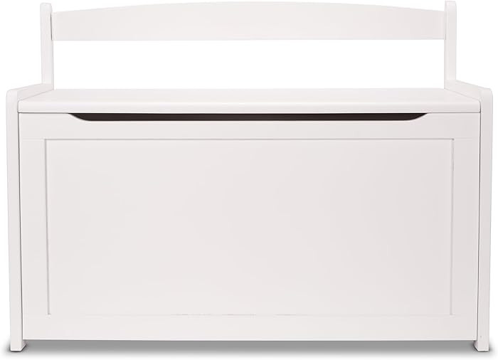 Melissa & Doug Toy Chest, Wooden Toy Storage Box with Safety-Hinged Lid, Kids Toys Storage Organi... | Amazon (US)