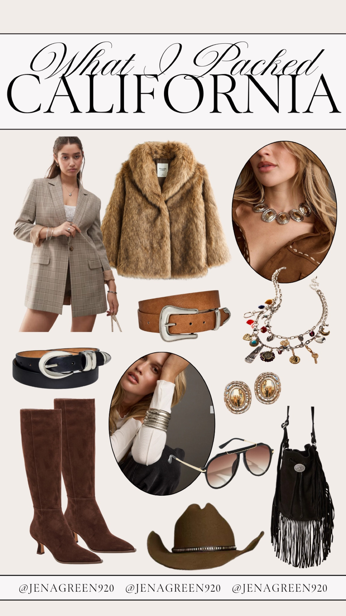 What I Packed in California | California Outfits | California Accessories 

#LTKFindsUnder50 #LTKStyleTip #LTKFindsUnder100