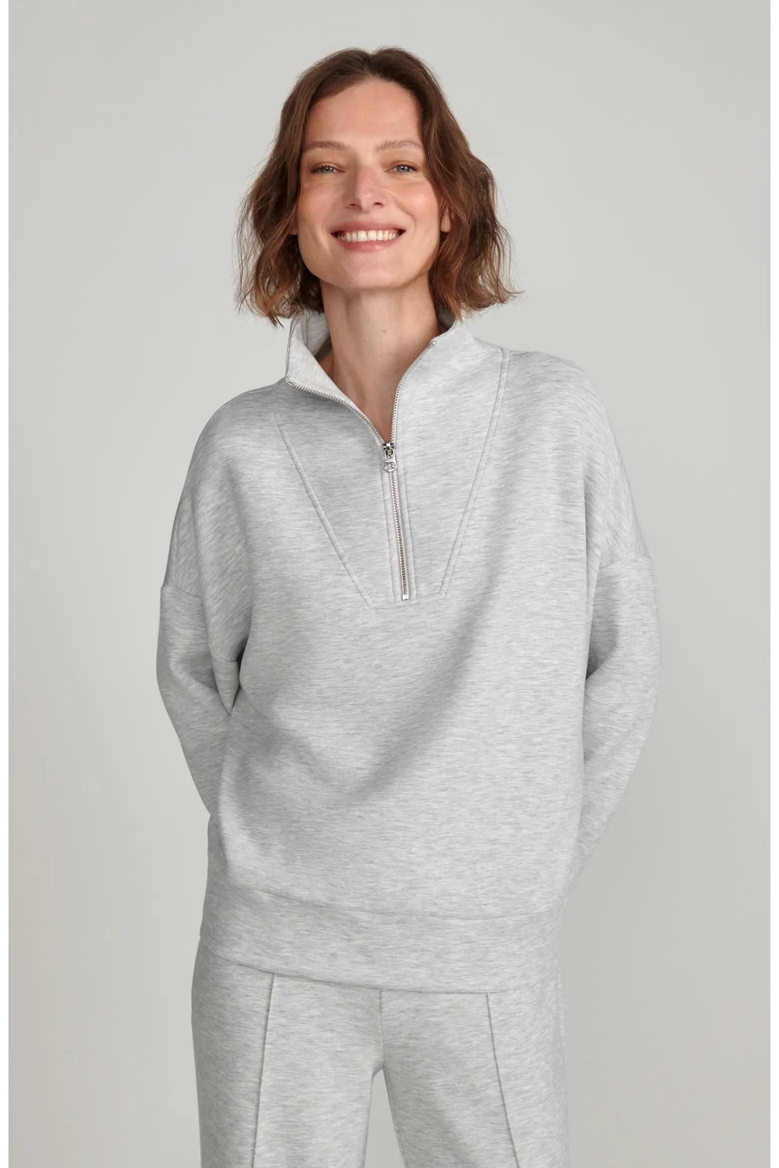 Varley Hawley Half-Zip Sweatshirt (Women) | Nordstrom | Nordstrom