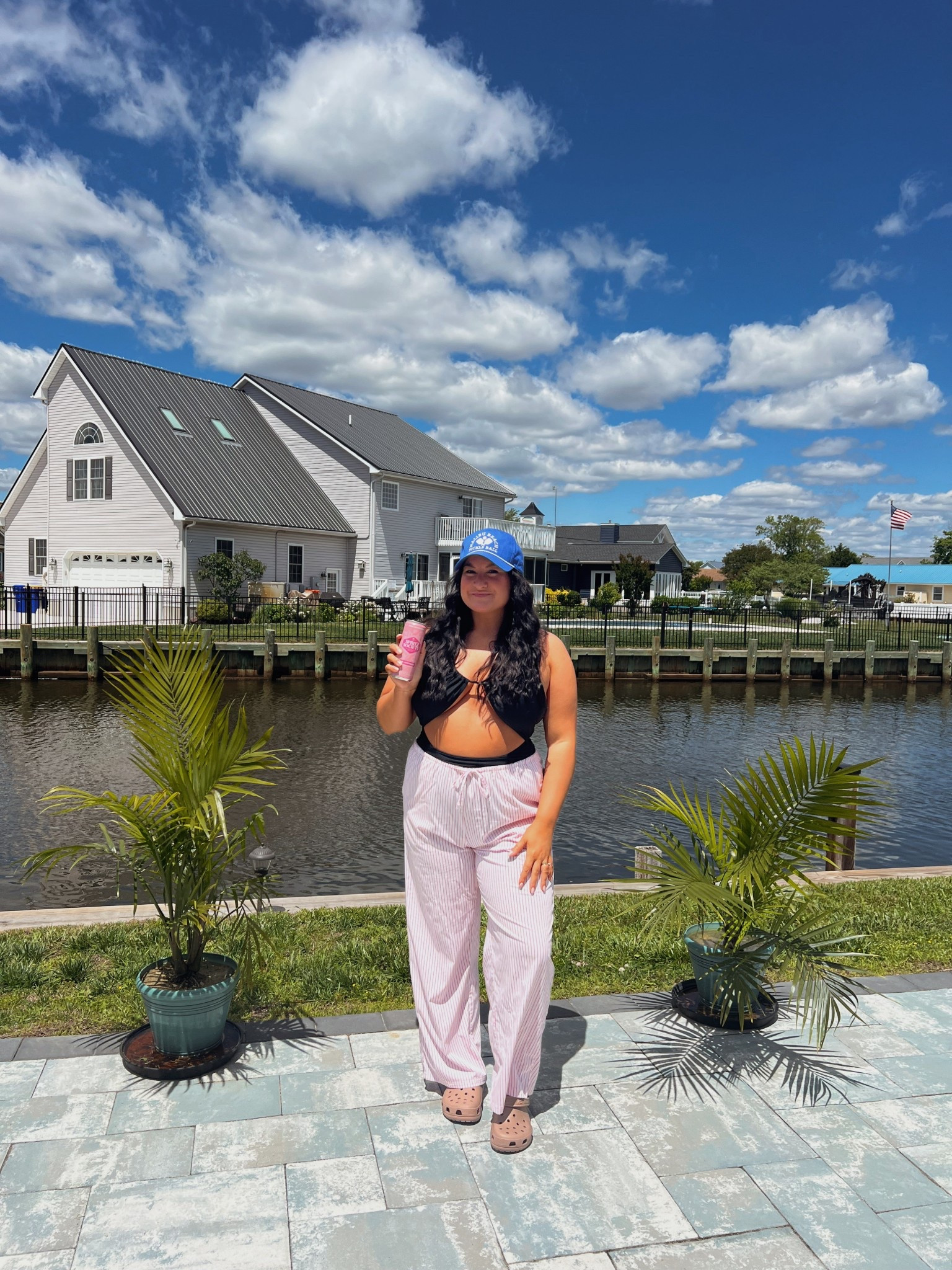 Bathing suit | L
Pants | M

#LTKStyleTip #LTKSummerEdit #LTKMidsize