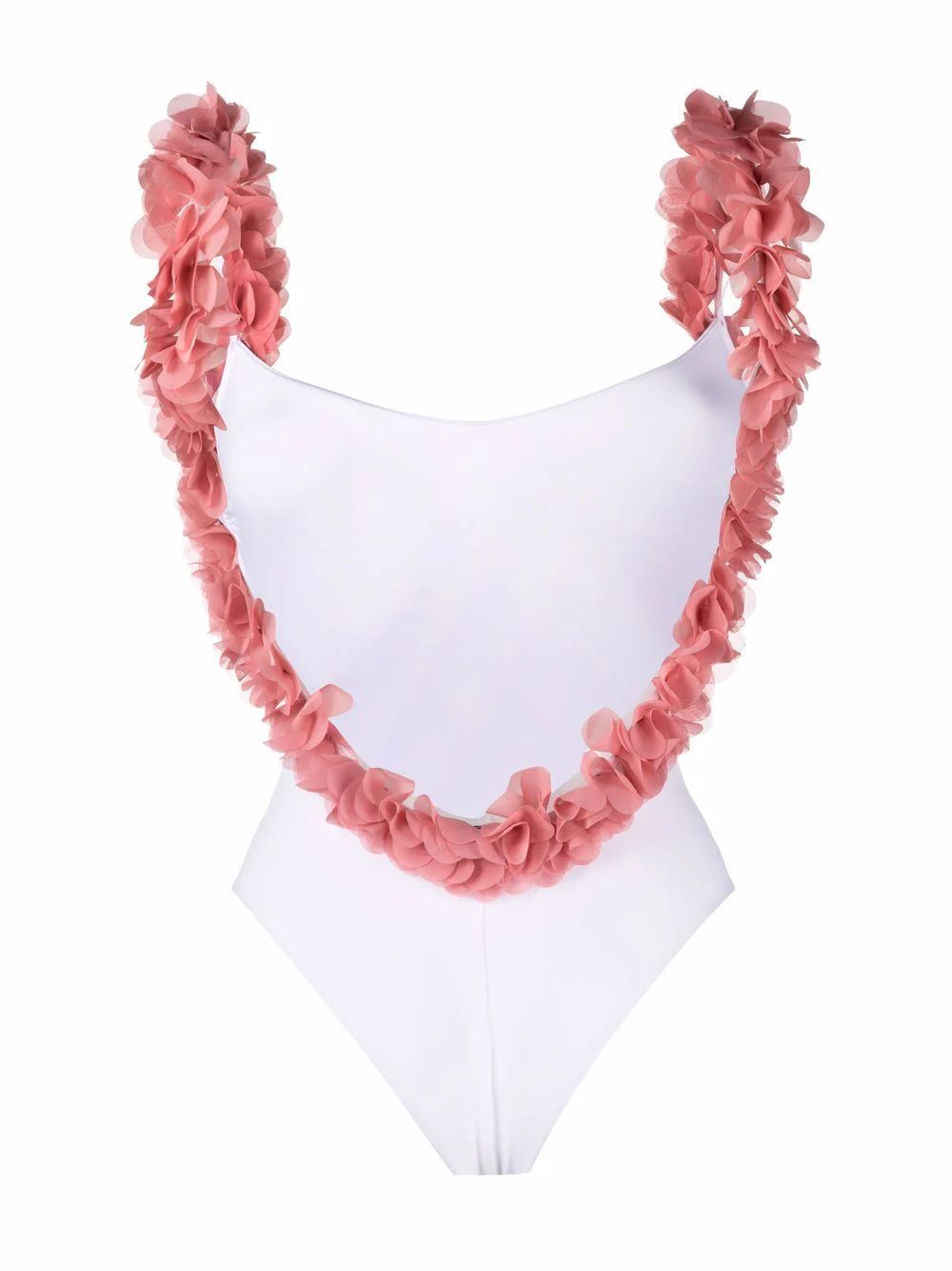 La Reveche Amira floral-appliqué Swimsuit - Farfetch | Farfetch Global