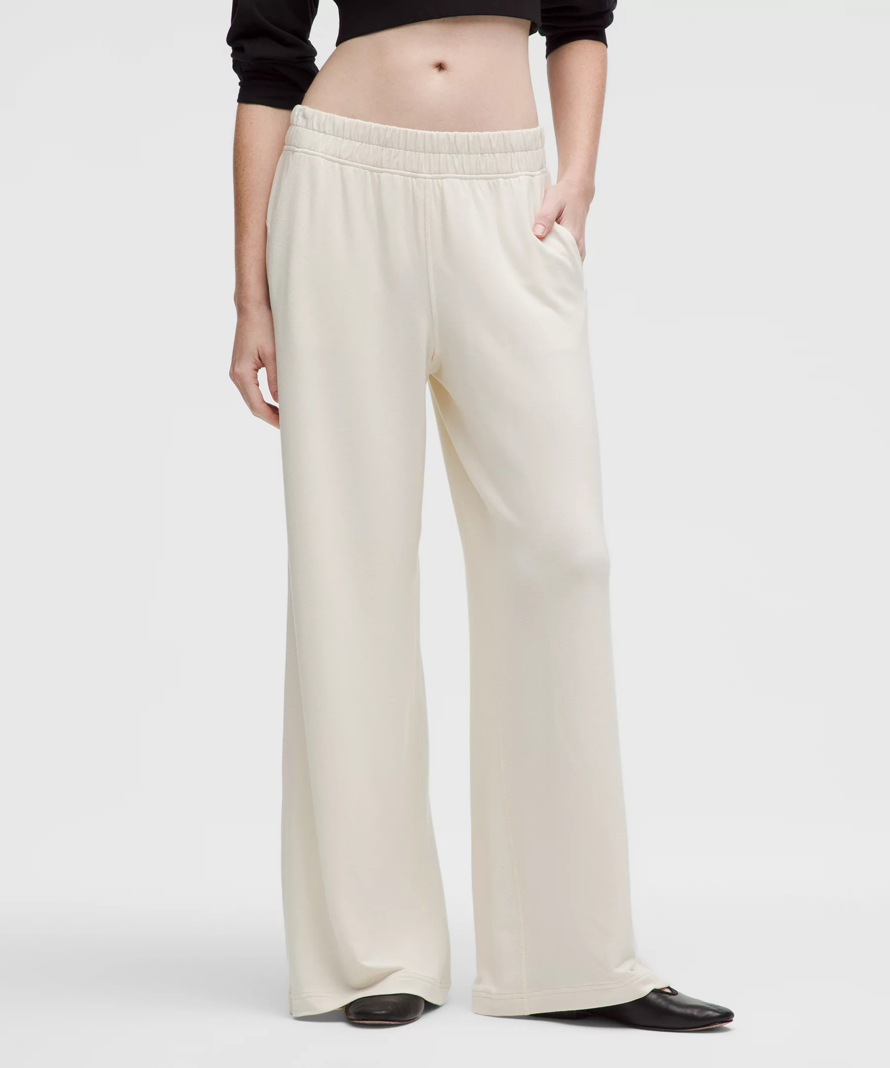 BeCalm Mid-Rise Wide-Leg Pant | Lululemon (US)