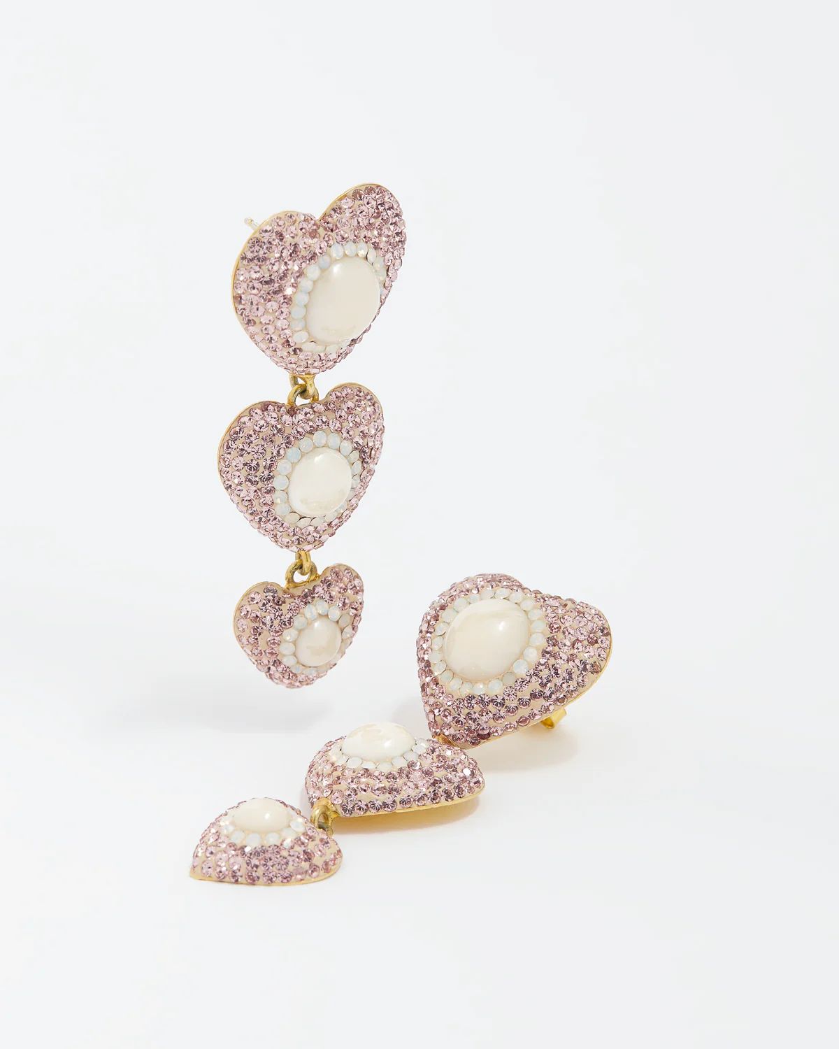 Needle & Thread X Soru Sweetheart Blossom Drop Earrings | Soru Jewellery