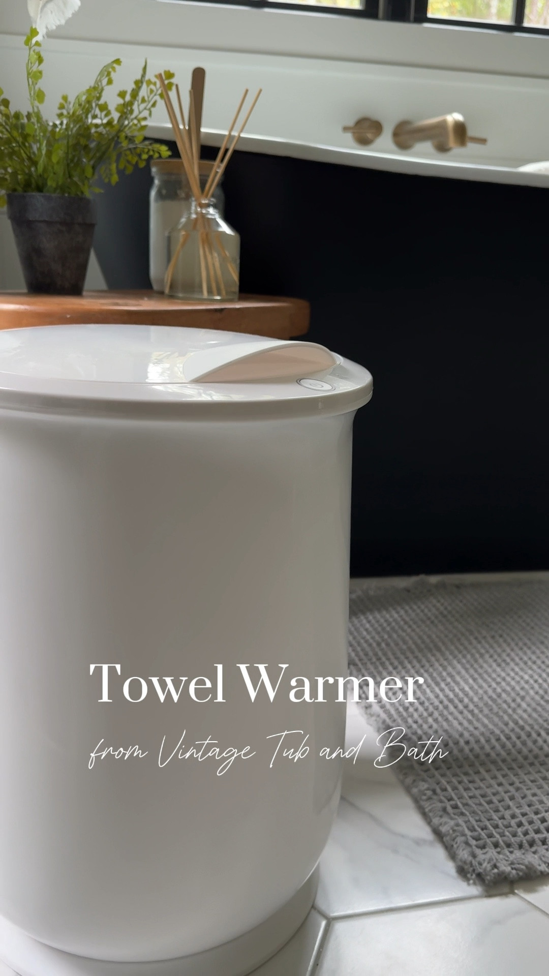This towel warmer is amazing!  
After a long day I love nothing more than lighting a candle, filling the tub, and soaking away the stress.  

You too can transform your home into a personal spa and enjoy the luxury of warm towels at your fingertips with this towel warmer from @vintagetub.  

It heats up in minutes and lasts up to 60-minutes so your towels come out toasty every time. And it’s also great for blankets, slippers, and bathrobes! 

Comment SHOP and I’ll send the link straight to your DM!  I’ve also linked it in my LTK so you can shop directly from there.

#towelwarmer #athomespa #modernbathroomdesign #modernfarmhouse #bathroomdesign #homedecorfinds #spaathome #ltkfinds #liketkit #vintagetubandbath #ad #gifted 

#LTKHome