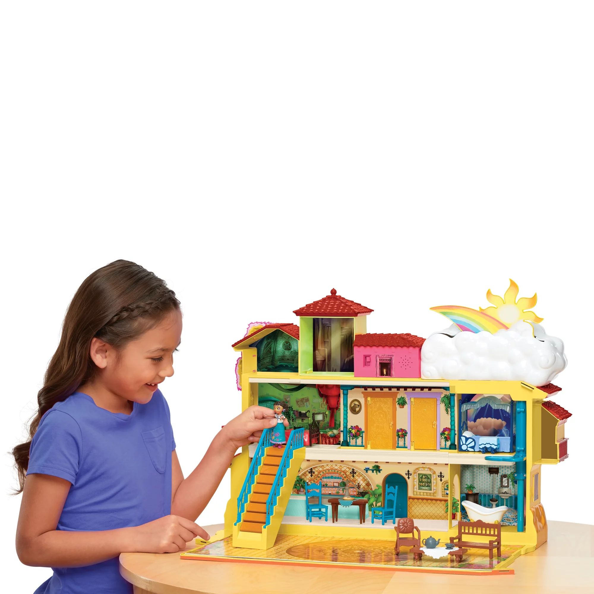 Disney Encanto Magical Casa Madrigal Interactive Small Dollhouse Playset - Walmart.com | Walmart (US)