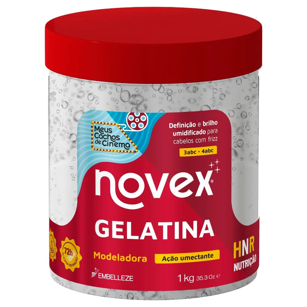 Gelatina Novex Cachos de Cinema Modeladora | Embelleze (BR)