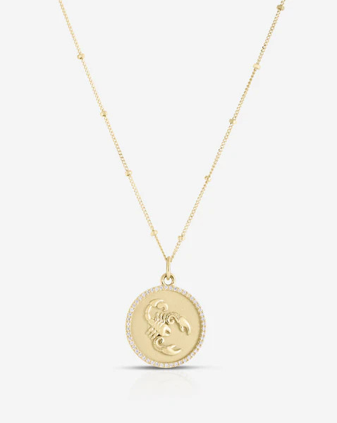 Zodiac Medallion Necklace | Ring Concierge