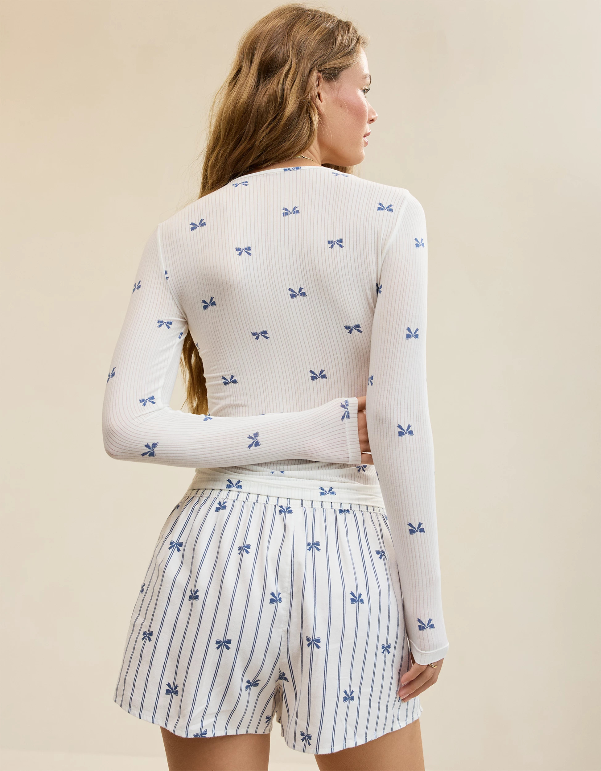 Superchill Modal Rib Long Sleeve T-Shirt | Aerie