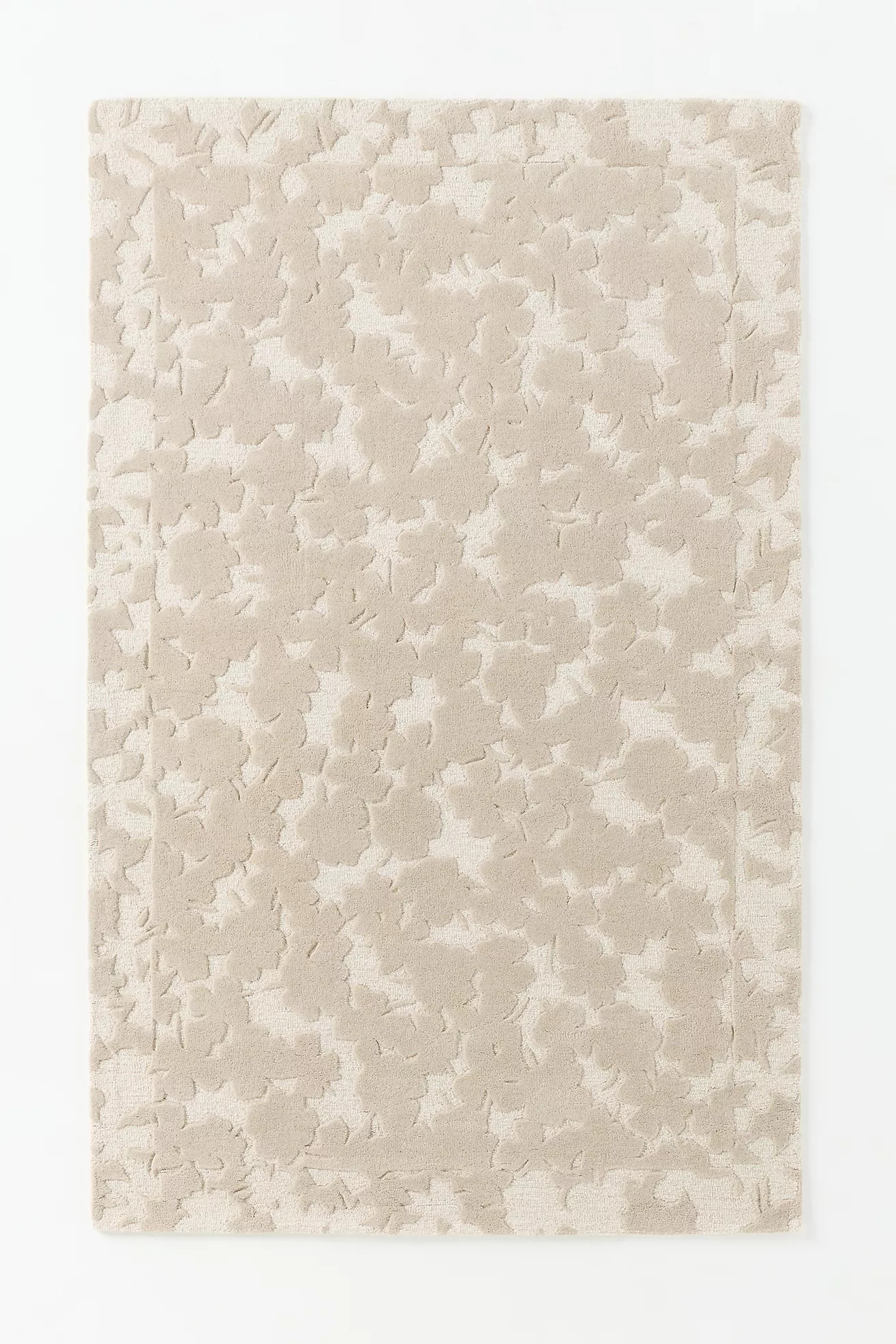 Hand-Tufted Wool Clover Rug | Anthropologie (US)