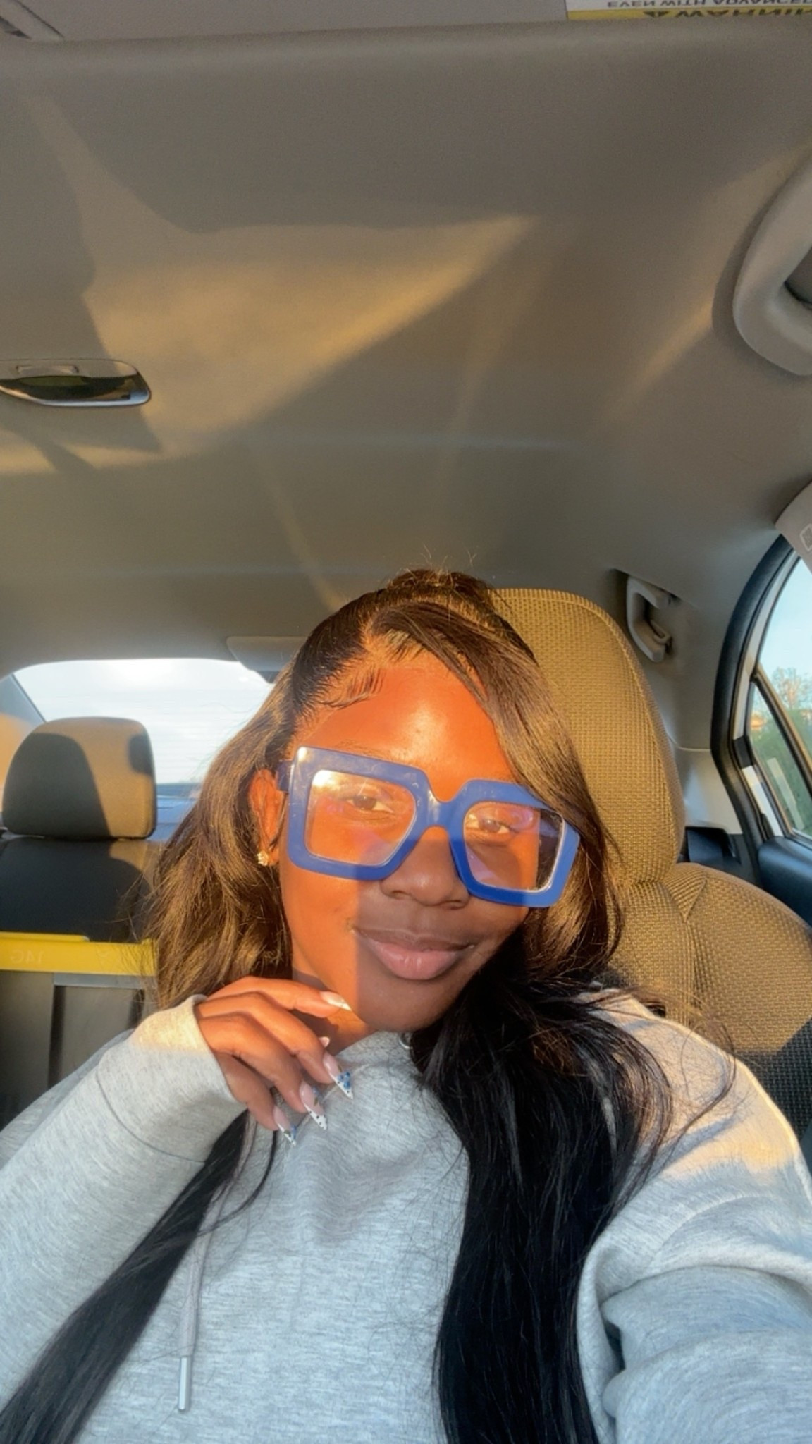 Blue, blue light glasses 