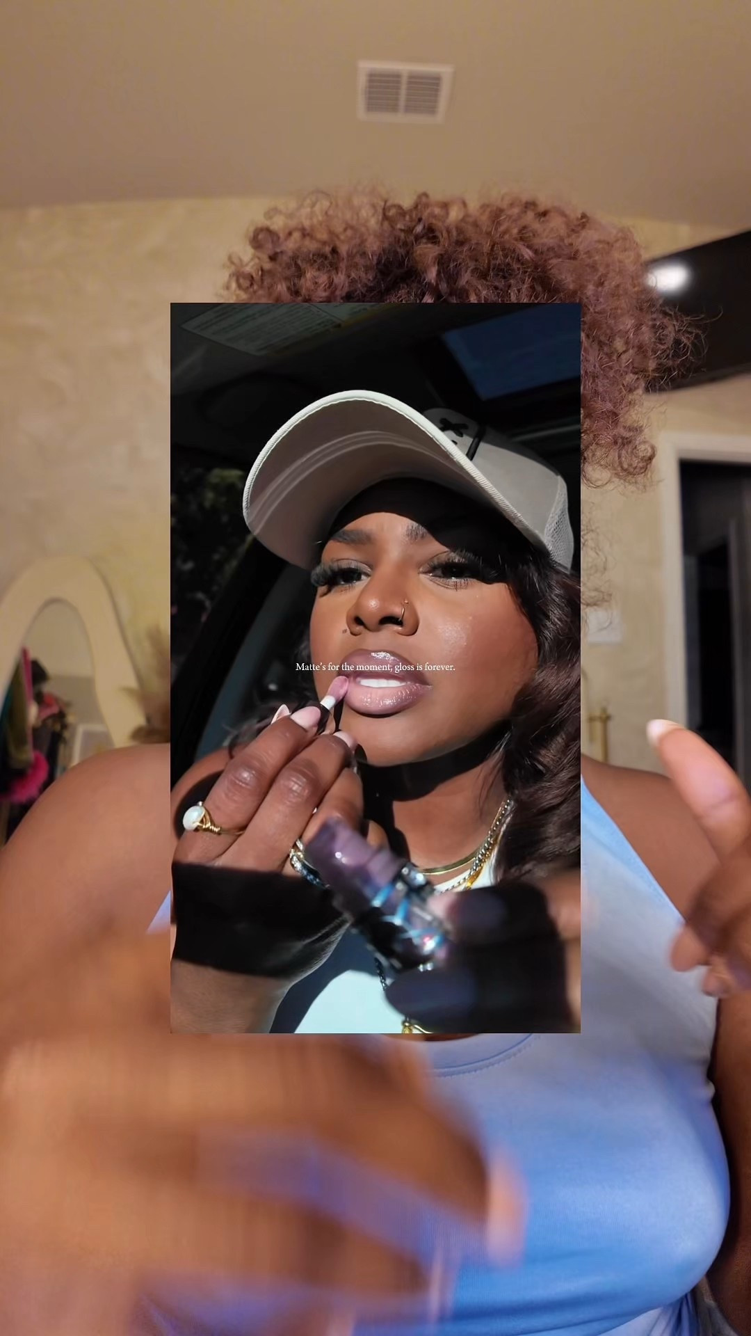 This is my current favorite go too and I know my lip combo is pretty pricey. I have worn it this same budget friendly way it looks the exact same except you have the lip plumping properties. I hope this helps ! 

My combo $77 
Liner :  @sephora 
Lip : @anastasiabeverlyhills 
Gloss : @yslbeauty 

Budget Friendly Combo $44
Liner : @maybelline 
Lip : @anastasiabeverlyhills 
Gloss : @maybelline

#LTKStyleTip #LTKFindsUnder100 #LTKBeauty