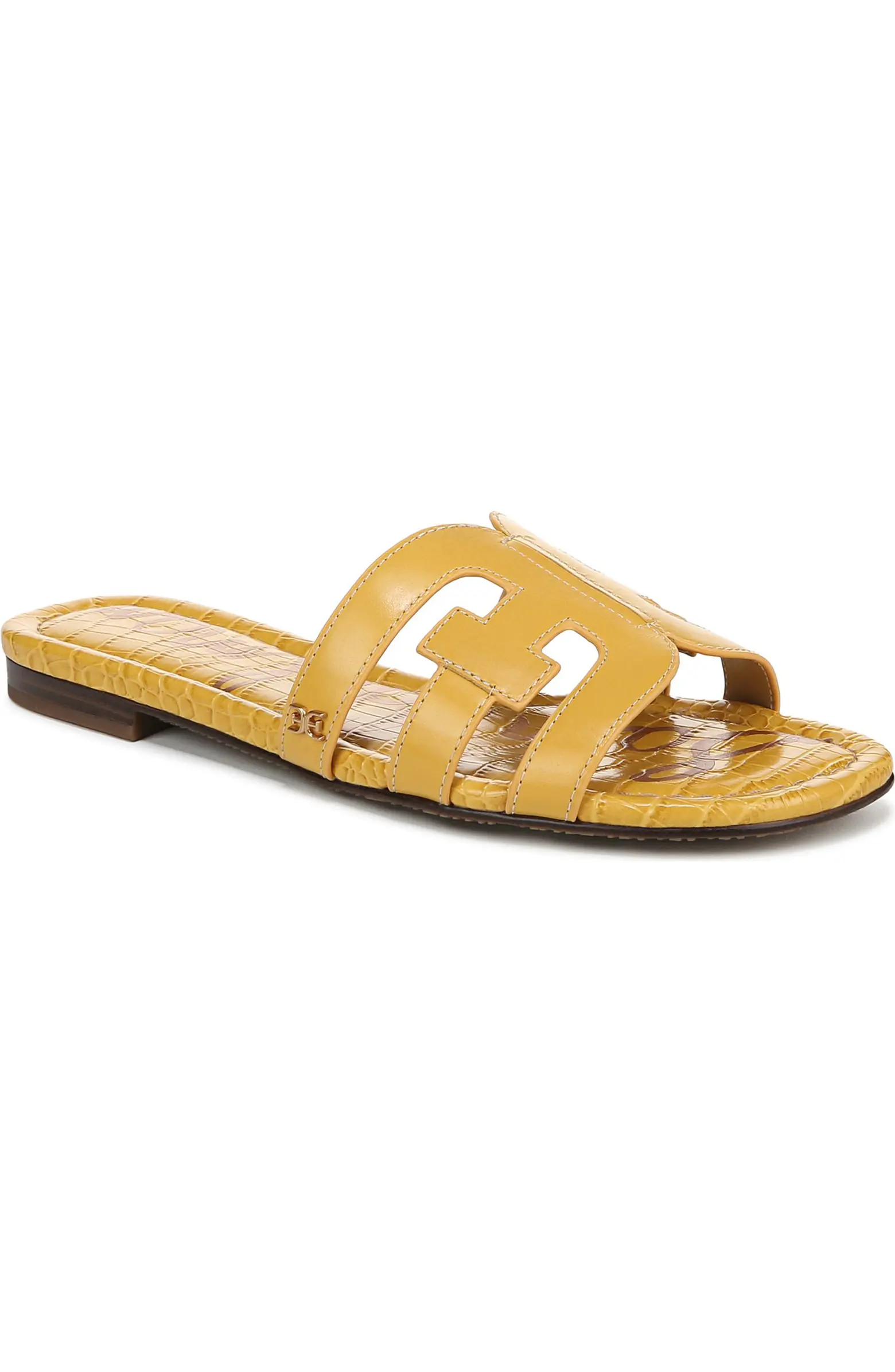 Sam Edelman Bay Cutout Slide Sandal - Wide Width Available (Women) | Nordstrom | Nordstrom