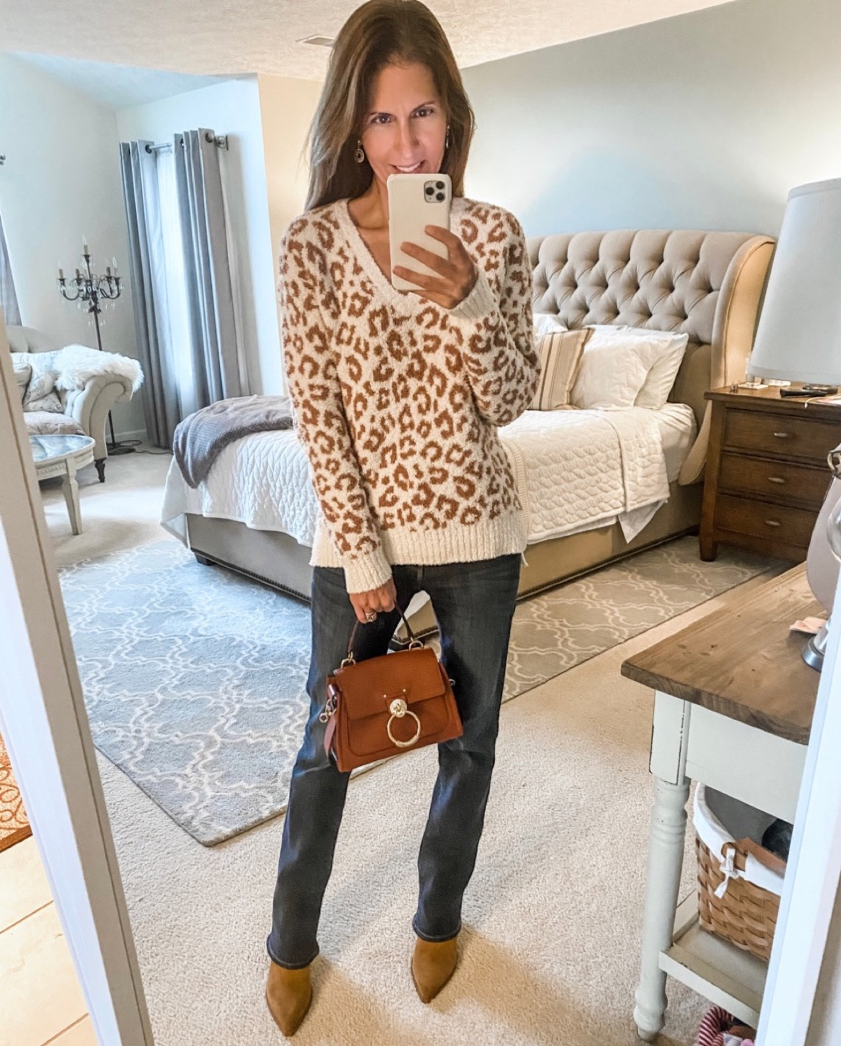 We had such a beautiful fall and just like that, like the flick of a switch, it’s snowing. It’s officially sweater weather in the Northeast! Perfect time to slip into a cozy, blanket soft UGG sweater. It’s back in stock! Fits TTS  

#LTKunder100 #LTKSeasonal