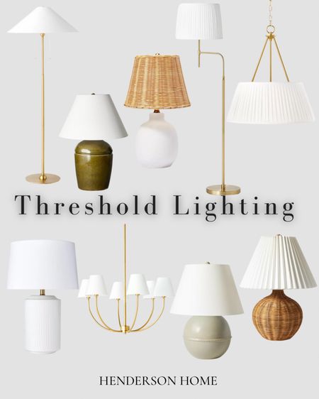 Rounding up my favorite lighting from Threshold! I have so many pieces from the threshold line and it does not disappoint ♥️

Table lamps. Floor lamps. Modern Chandelier. Modern lighting. Studio McGee lamps. Modern traditional style.

#LTKfindsunder100 #LTKhome #LTKstyletip
