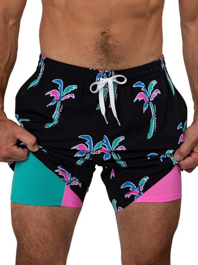 Chubbies Lined Mens Swim Trunks 7 Inch – Swim Shorts and Mens Shorts with Elastic Waist, Stretc... | Amazon (US)