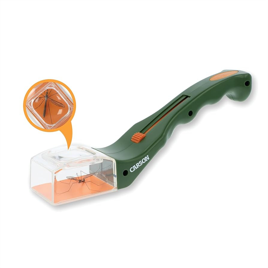 Carson BugView 5X Magnifying Glass Quick-Release Bug Catcher Indoor and Outdoor Tool for Kids or ... | Amazon (US)