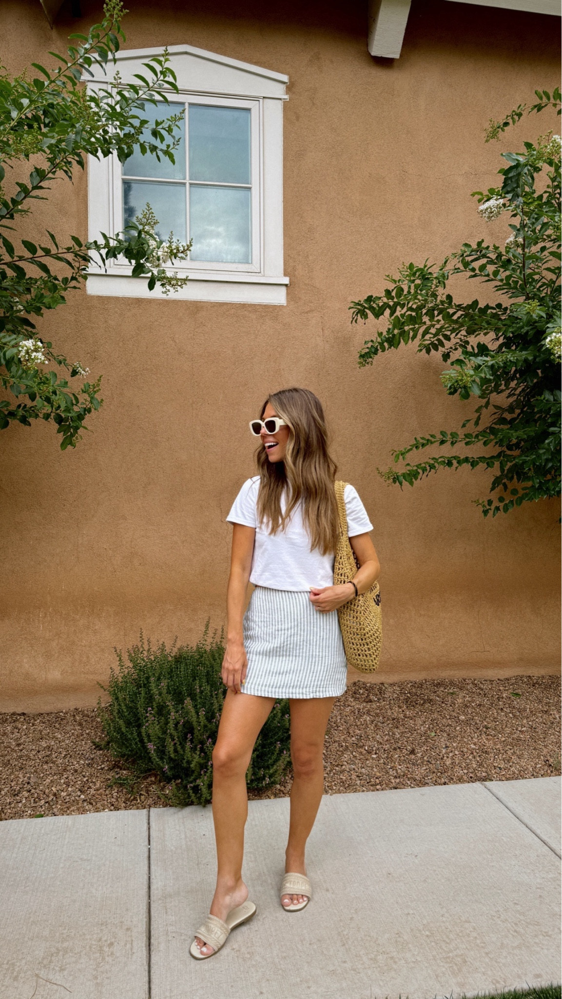 White tee and linen mini skirt outfit. Xs mini skort 



#LTKSeasonal #LTKFindsUnder50 #LTKStyleTip