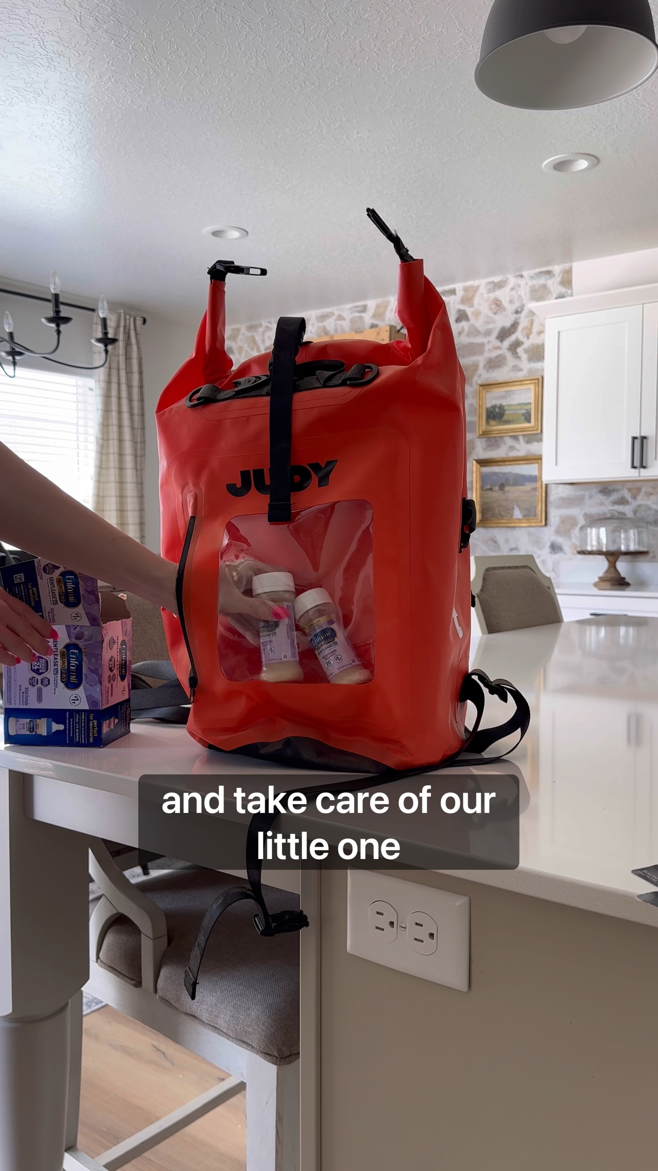 #AD I’m so excited to be partnering with @target Today I’m adding @Enfamil Neuro Pro Gentlease to our 72 hour kit & our cabinets. As you guys know, life is full of unexpected twists and turns this month has been packed full of hospital visits Where other loved ones have stepped in to take care of our little one. 

 As stressful as it has been with all the emergencies, having Enfamil in our home as back up for our baby brings me such peace of mind. It is recommended by our pediatrician & it's gentle on babies tummies + is designed to help ease fussiness, crying, gas and spit-up within 24 hrs.

 My parents have always taught me to be prepared for anything & I feel like with these new additions in our home. I can confidently tackle whatever’s next. #TargetPartner #Target #enfamil #TargetRun

#LTKBaby #LTKFamily #LTKKids