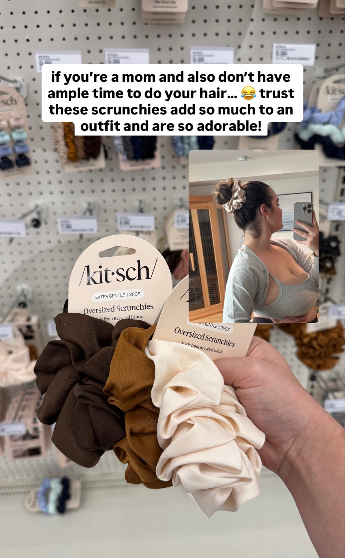 mom life 🤝 oversized scrunchies!

#LTKootd #LTKmomlife #LTKselfcare